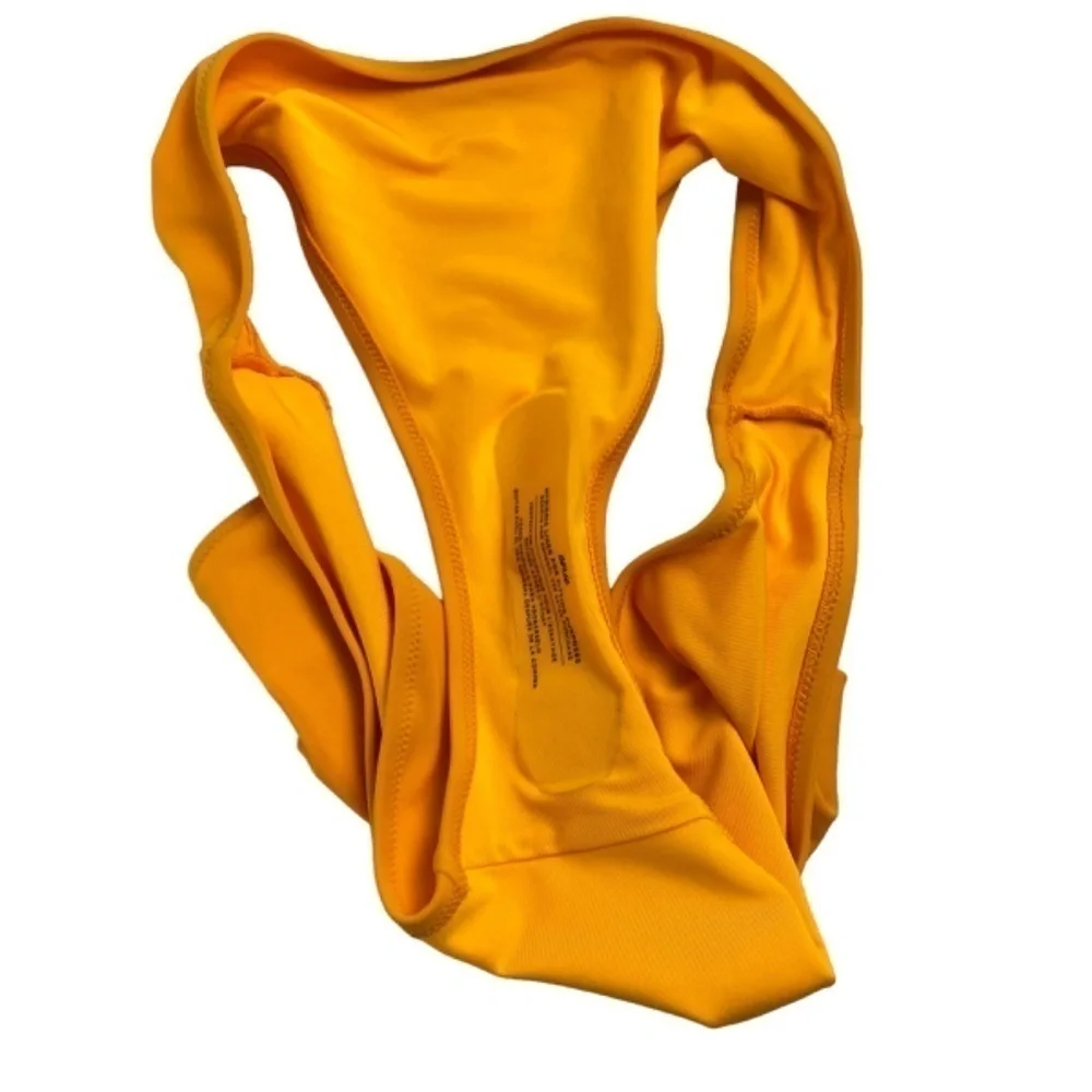 AERIE - Full Coverage Bikini Bottom in Yellow Size L -NWT